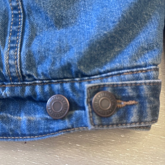 Aeropostale Jeans Trucker Sherpa Jacket XS - Picture 9 of 10